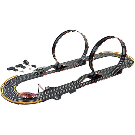 Parallel Looping Electric Power Road Racing Set