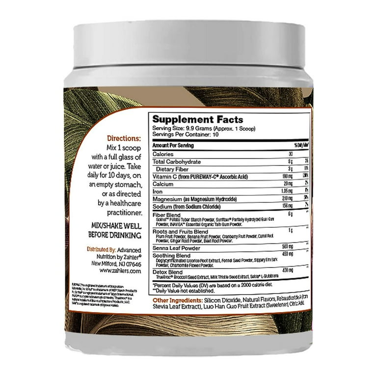 Zahler Colon Cleanse, 10 Day Detox and Gut Health Support