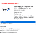 thumbnail image 2 of Inner Tie Rod End - Compatible with 1971 - 1974 Chevy P20 Van 1972 1973, 2 of 2