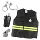 thumbnail image 1 of Conjunto De Disfraces De Policía De Oficial De Policía Disfraces De Juguete Para Niños En Edad Preescolar Accesorios De Drama SM SunniMix Disfraz de juego de simulación, 1 of 8