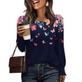 thumbnail image 2 of Women's Tops Fall Long Sleeve Women's Tops Plus Size Tunic Pullover Oversized Tops for Women Long Sleeve My Items My Order, 2 of 6