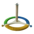 thumbnail image 5 of oshhni Bird Perches Play Gym Stand Parrot Perch Stand for Conures Parakeets Finches A, 5 of 9