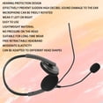 thumbnail image 4 of Computer Headset With Microphone, Business Call Center Headset With Noise Cancelling Function Stylish Wired Headset For Office, Classroom, Home, 4 of 8