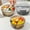 A713, variant on MORESEC Microwave Lunch Box, Partitioned Round Bento Box with Leak Proof Sealing and Included Cutlery, Food Grade Microwave Safe Material for Students and Office Workers, Convenient Meal Prep