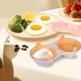thumbnail image 5 of Microwave Double Egg Poacher, 2 Cavity Edible Silicone Draining Egg Boiler for Microwave Set, Non-Stick Fast Egg Maker Cooker, Home Kitchen Cooking Gadget Tools, 5 of 8