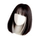 thumbnail image 1 of Peluca realista NikouMX mujer pelo suave corta recta hecha a mano, 1 of 8