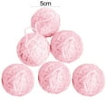 thumbnail image 6 of kiskick 6Pcs Christmas Ball Ornament: Handmade Soft Texture Decorate Foam Floral Bouquet Wool Winding Ball for Christmas Decor and Delight, 6 of 8