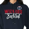thumbnail image 3 of Women's G-III 4Her by Carl Banks Navy Washington Wizards Graphics Fleece Pullover Hoodie, 3 of 3