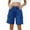 Dark Blue, variant on JIKNTTR Shorts for Women Jeans Women Summer Street Fashion Washed Workwear Denim Pocket Shorts Versatile Jorts Shorts