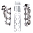 thumbnail image 2 of GELUOXI For Ford F150 F250 Bronco 1987-1996 5.8L V8 Stainless Exhaust Manifold Header + Metal Gasket, 2 of 7