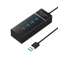 thumbnail image 2 of Adaptador USB Hub 3.0 de 4 puertos con cable de 10 cm - negro, 2 of 2