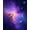 Purple, Pattern 3, variant on Flatwoven High Traffic Area Rug, Cosmic Vibrant Celestial, Non Slip, Stain Resistant, Washable Area Rugs for Living Room, Bedroom(Purple, 2X3)
