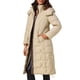 thumbnail image 4 of Abrigo de invierno largo con capucha para mujer INSPIRE CHIC, chaqueta acolchada con cremallera, exterior S color caqui, 4 of 6