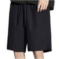 thumbnail image 1 of Puntoco Pantalones Cortos Con Estampado Hawaiano Para Hombre, Pantalones Cortos Con Bolsillo Y Cordón, Color S, 1 of 8
