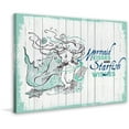 thumbnail image 2 of "Mermaid Kisses 2" Painting Print on Wrapped Canvas, 2 of 7