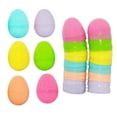 thumbnail image 1 of Huevos de Pascua vacíos Sunnimix 48 piezas coloridos rellenables, 1 of 8