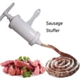 thumbnail image 2 of Machine Manuelle de Farce à Saucisses à la Main Saucisson Salami MakerFunnel Blanc, 2 of 6