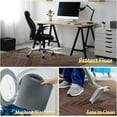 thumbnail image 6 of Office Chair Mat for Hardwood & Tile Floor 48"x36",Boho Brown Wood Computer Rolling Chair Mat Carpet Under Desk Non Slip Gaming Rug Low-Pile Large Protector Mat, 6 of 6