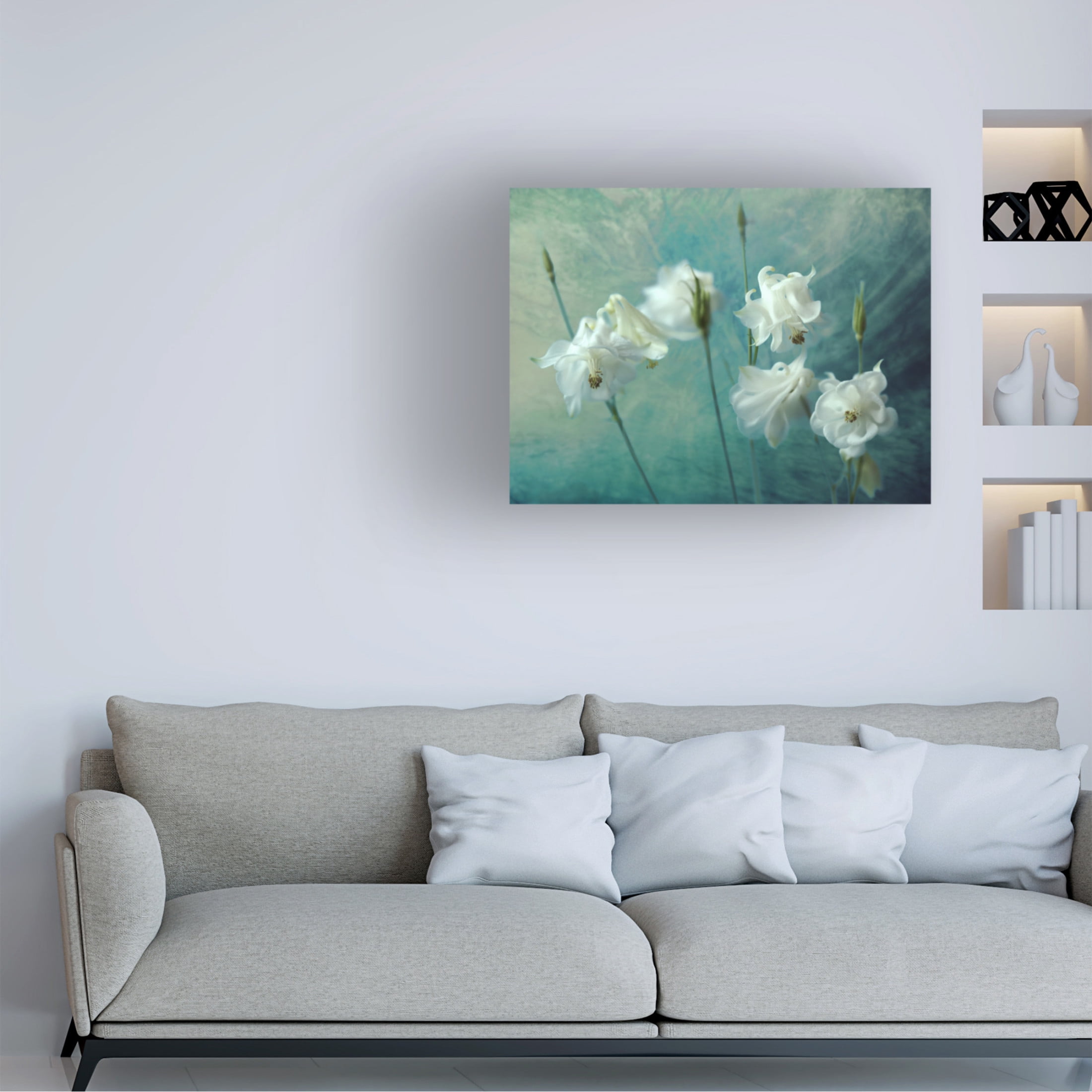 Canvas Wall Art - Mike Kreiten 'Crowns Of Thorns' Wall Art for Living Room, Bedroom, or Office Décor by Trademark Fine Art - 19 x 14 Inches