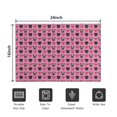 thumbnail image 5 of Pink Pug Puppies Door Rugs,Washable Non Slip Door Mats Indoor,Decorative Door Mats,Entry Mat Indoor for Entrance,Bedroom,Kitchen,Bathroom,16"x24", 5 of 6