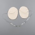 thumbnail image 1 of 1 Pair Underarm Armpit , Reusable with Shoulder Strap, Underarm for , Sweat Absorbing Quick Drying Washable Mat for Women , Skin Color , 13.5x10cm, 1 of 9