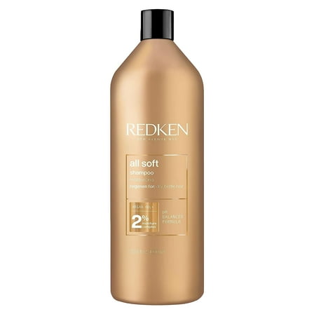 Redken All Soft Shampoo, 33.8 Fl Oz