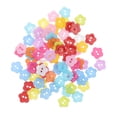 thumbnail image 5 of FESTFENDS 200 Pcs Flower Plastic Sewing Buttons For Christmas Day Decorations And Handwear Plastic Multi Colored Buttons, 5 of 8