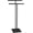 Matte Black, variant on Standing Towel Rack for Bathroom Floor Double-T Shape Bath Sheet Holder with Marble Design Base Towel Rack Freestanding Next to Tub or Shower Towel Holder
