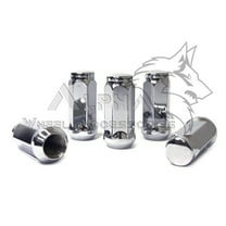 16Pc Chrome Bulge Acorn Lug Nuts 2" XL 9/16-18 For 1994-2011 Dodge Ram 2500 3500