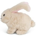 thumbnail image 6 of Tobar: Animigos Bouncing Bunny Rabbit - White - Cuddly Animated Plush Pet, Hops-Wiggles-Snuffles Its Nose, Fun Interactive Toy, Toddlers & Kids 18Mo+, 6 of 8