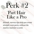thumbnail image 6 of L'ANGE HAIR Rubber Sectioning Hair Clips | Narrow-Tipped Design | Easy Grip Handles 6-Pack (Blush), 6 of 7