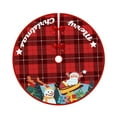 thumbnail image 2 of New Christmas Tree Skirt Crafts Apron Base Set Christmas Supplies Ornaments Decorations, 2 of 6