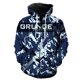 thumbnail image 1 of Traje de carreras para hombre, sudadera con cremallera, sudadera de manga larga de gran tamaño, estilo hip hop, estampado 3D, moda urbana, estilo Harajuku, divertido, 1 of 6