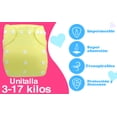 thumbnail image 3 of Pañal de Tela para Bebes Reutilizables Ecologicos con Inserto de Microfibra 4 Capas Ecobaby Original, 3 of 15