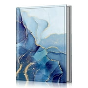 Fintie Photo Album 4x6 Photos, 52 Photos Small Mini Capacity Premium Vegan Leather Cover Photo Album, Portable Wallet Photo Album for Family Wedding Boys Girls, Ocean Marble