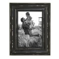 thumbnail image 2 of Foreside Home & Garden Black 8 x 10 inch Decorative Distressed Wood Picture Frame, 2 of 4