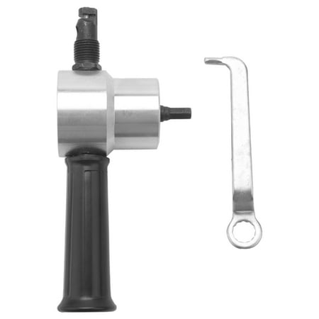 

Metal Double Head Sheet Nibbler Attachment Plate Open Hole Drill