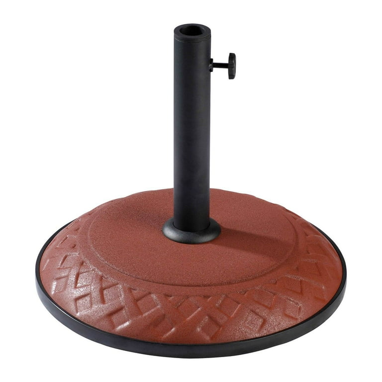 International Caravan Compound Resin Basket Weave Umbrella Stand International Caravan Compound Resin Basket Weave Umbrella Stand