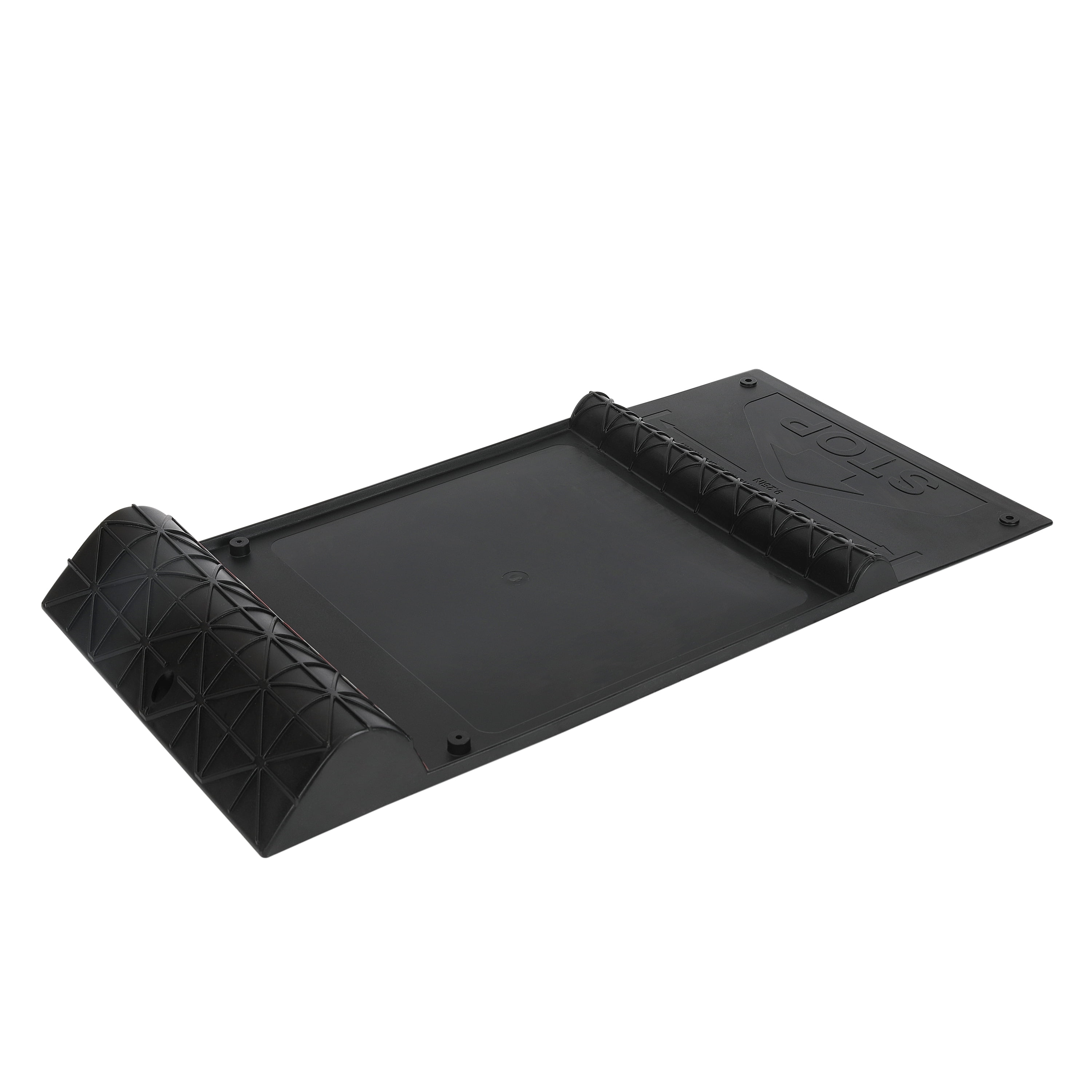 (2 pack) Universal Auto Drive Parking Mat, Black, Durable TPR Material