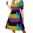 thumbnail image 4 of Vincent Price Bat Vestido de manga corta vestidos de verano mujer trajes de verano para mujer, 4 of 8