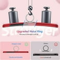 thumbnail image 3 of Shockproof for Galaxy S21 Ultra Case 5G, [Heat Dissipation] [No Fall-Off Kickstand] 360°Metal Ring Military Grade Protection Phone Case with Samsung Galaxy S21 Ultra 6.8 Inch, Red, 3 of 6