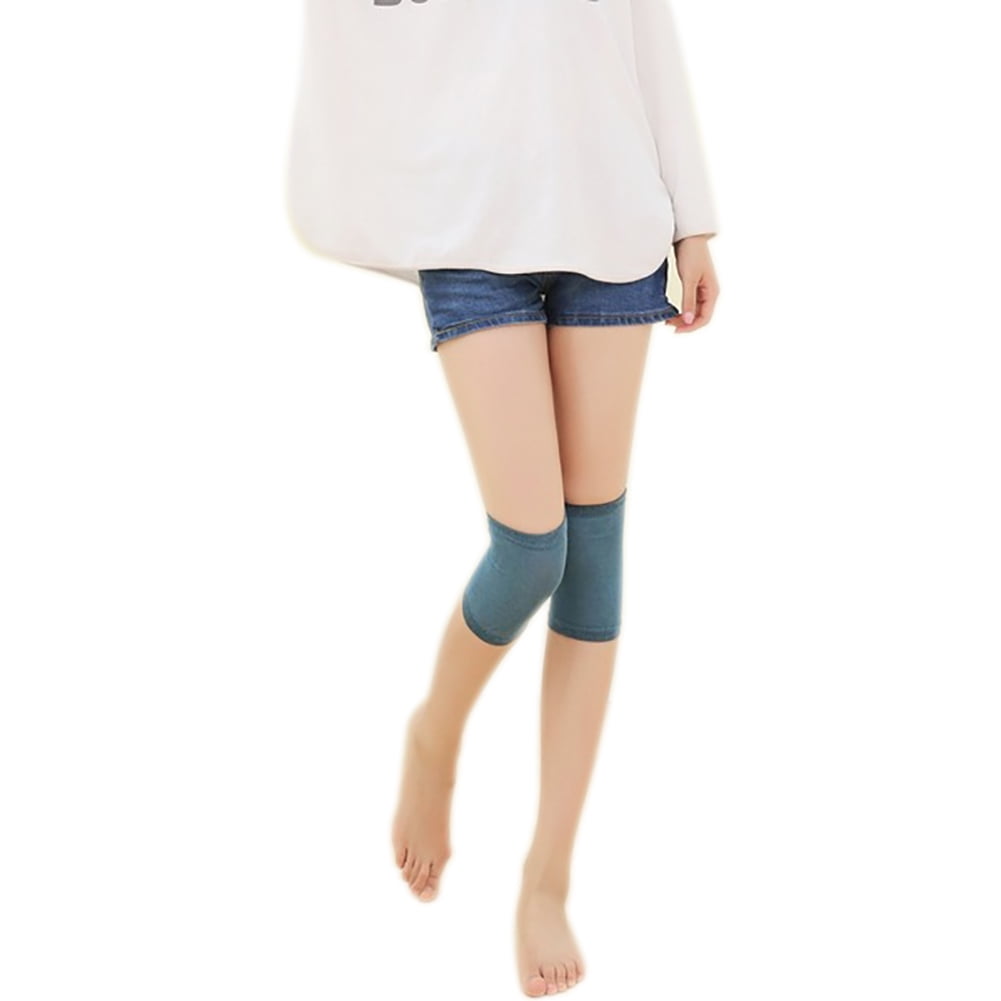 NUZYZ Thermal Knee Sleeve Knee Brace Pad Women Plain Leg Warmer