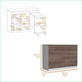 thumbnail image 6 of Kitchen Base Cabinet with 3 Drawers, Flexible Cabinet & Countertop | Modern | Particle Board, 6 of 7