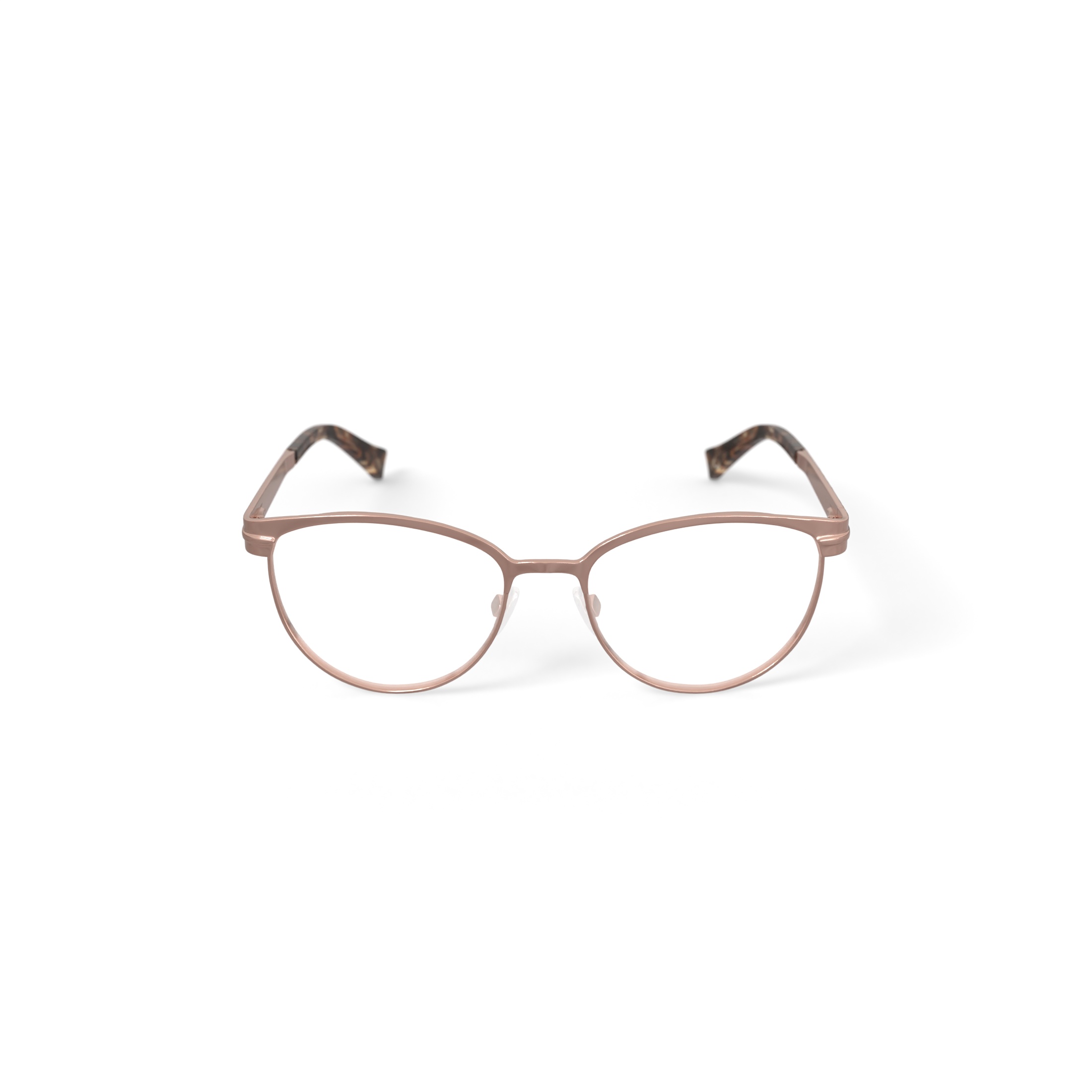 Oscar Women's OSL736 Prescription Eyeglasses with Case, Gold