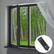 thumbnail image 2 of pares de pestillos de inclinación para ventanas de repuesto y cerraduras de hardware de construcción de plástico, reemplazo de cerradura deslizante con espaciado central de 2 orificios a presión con, 2 of 8