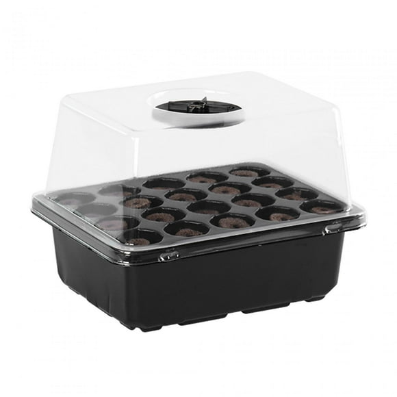 koolsoo Seed Starter Tray 20 Cells for Indoor Gardening Seedling Growing Microgreens