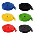 thumbnail image 1 of 6 rollos de correas para colgar cables, correas adhesivas para cables, correas de almacenamiento para garaje, organizador de cables, bridas para cables, bridas para cables, organizador de, 1 of 5