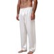 thumbnail image 3 of Txlixc Ropa de cama para hombres, larga base de pijama suelta de color sólido, cinturón de tensión Txlixc moda, 3 of 5