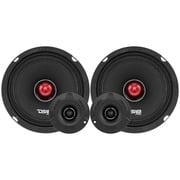 DS18 PRO-X6.4BMPK Mid and High Range Car Loudspeaker and Tweeter Package