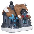 thumbnail image 3 of Colección Christmas Village, Casa de Navidad Adornos de resina navideños iluminados por LED Casa de resina navideña Experiencia incomparable Jadeshay A, 3 of 8
